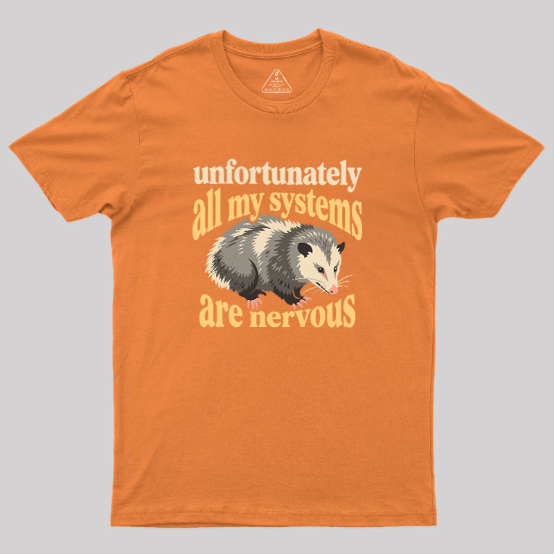 System Error Anxiety Geek T-Shirt