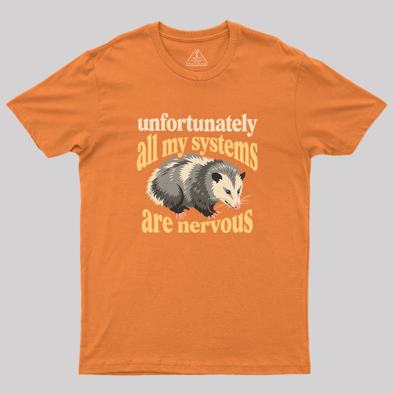 System Error Anxiety Geek T-Shirt