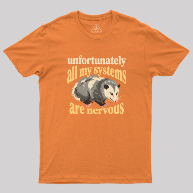 System Error Anxiety Geek T-Shirt