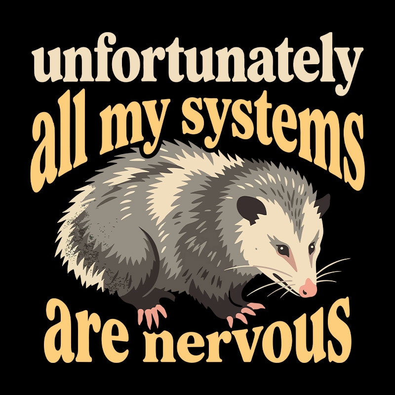 System Error Anxiety Geek T-Shirt