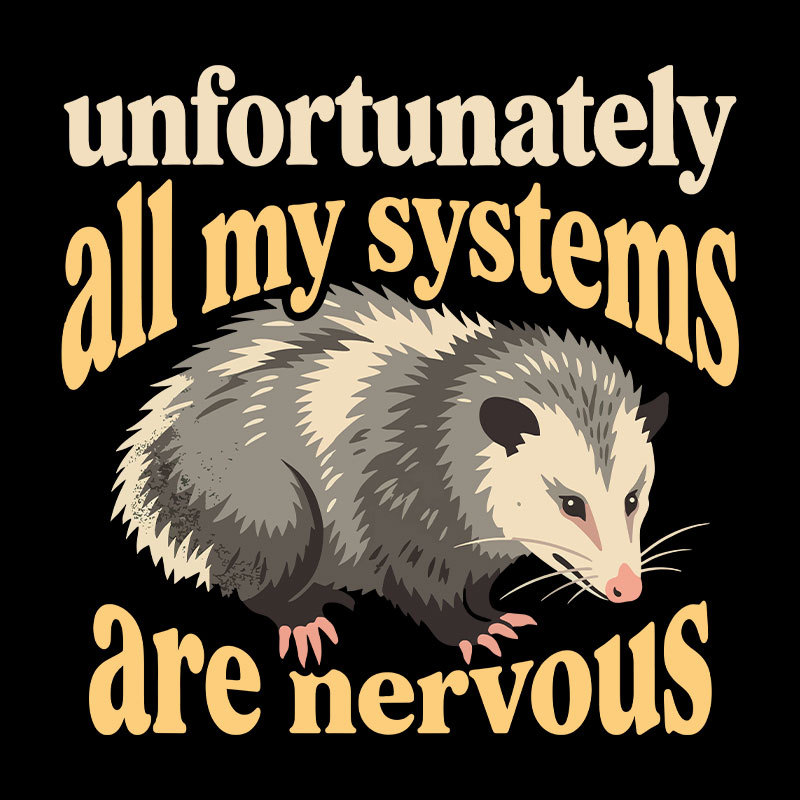 System Error Anxiety Geek T-Shirt