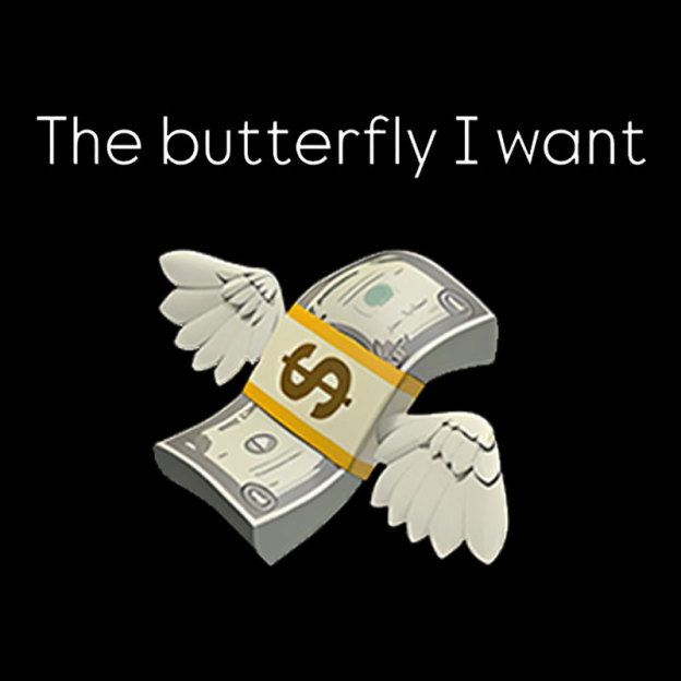 The Butterfly I Want Geek T-Shirt