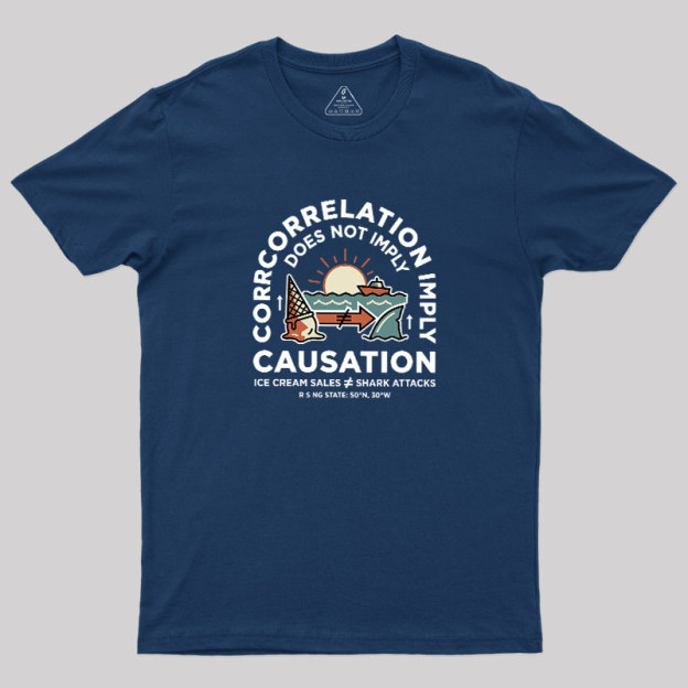 Spurious Correlation Geek T-Shirt