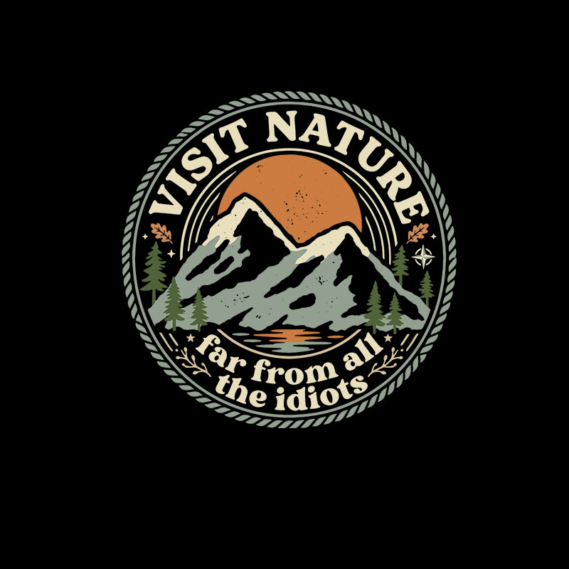 Visit Nature Geek T-Shirt