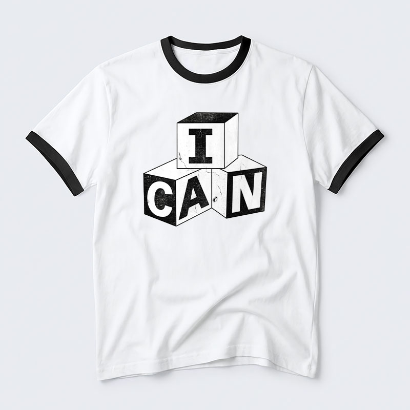 I Can Geek Retro Ringer T-Shirt