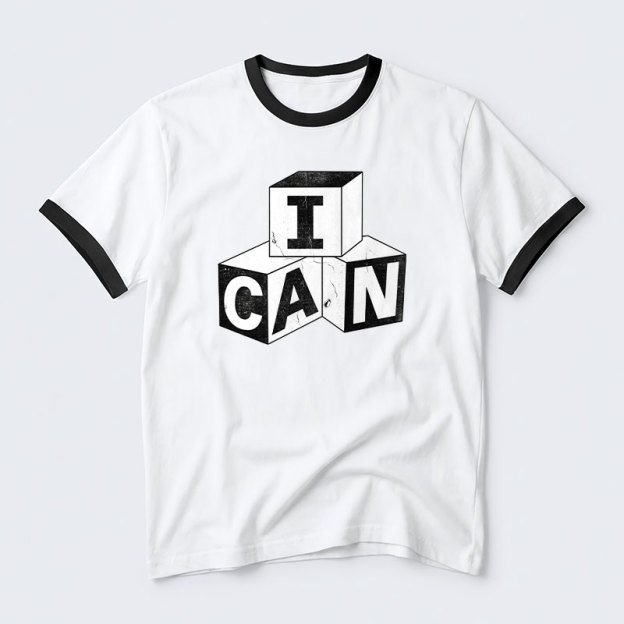 I Can Geek Retro Ringer T-Shirt