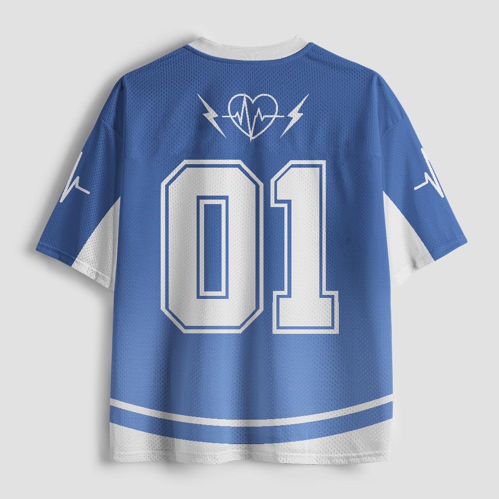 Undiagnosed But Something Aint Right Geek Mesh Jersey