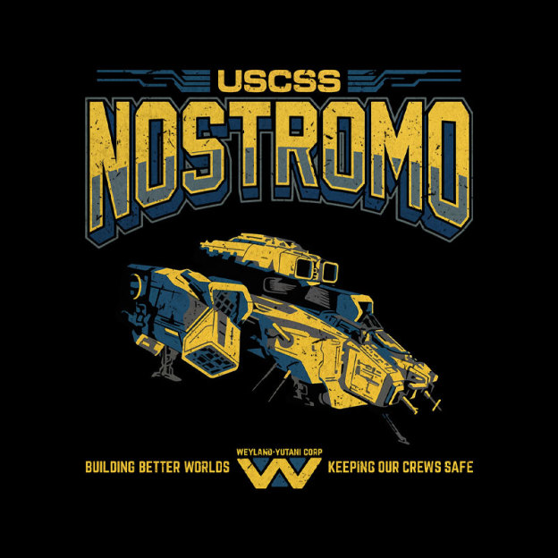 Nostromo?Crew?Edition Geek T-Shirt
