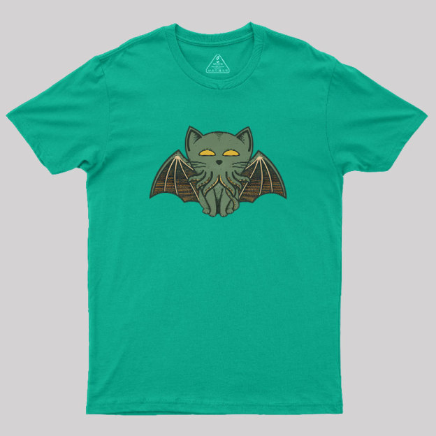 Cathulhu Cat Geek T-Shirt