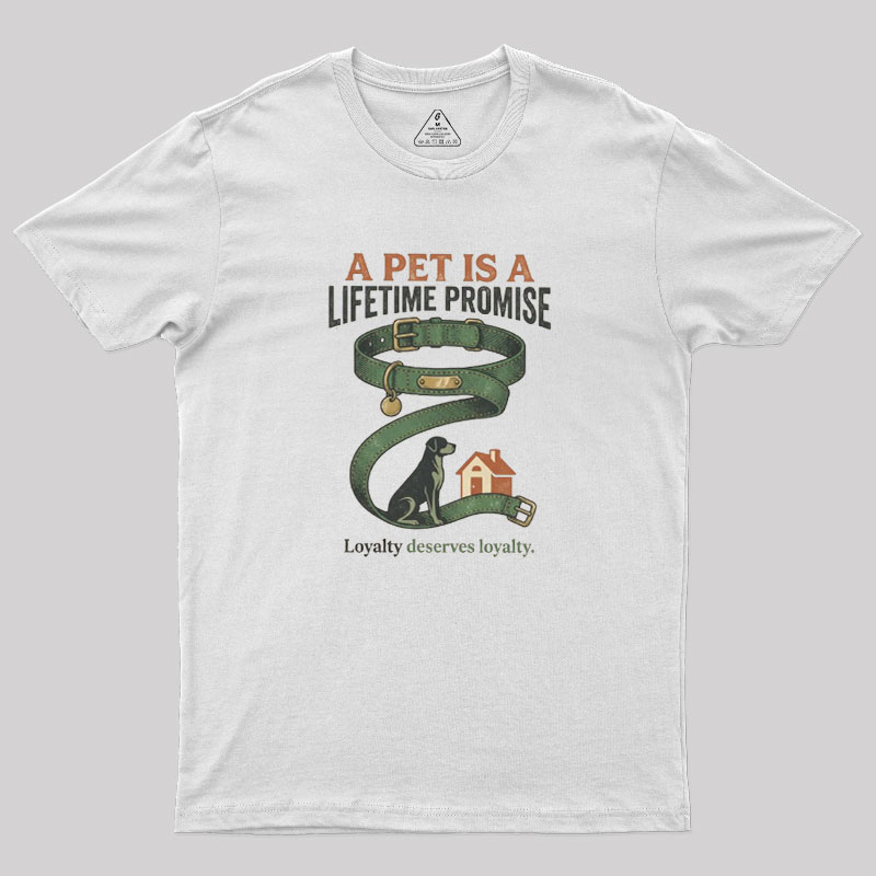 A Pat Is A Lifetime Promise Geek T-Shirt