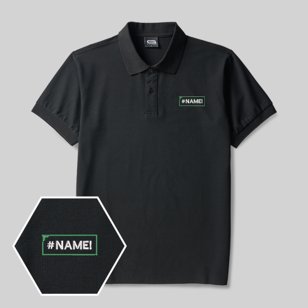 #NAME! Geek Embroidered Polo Shirts