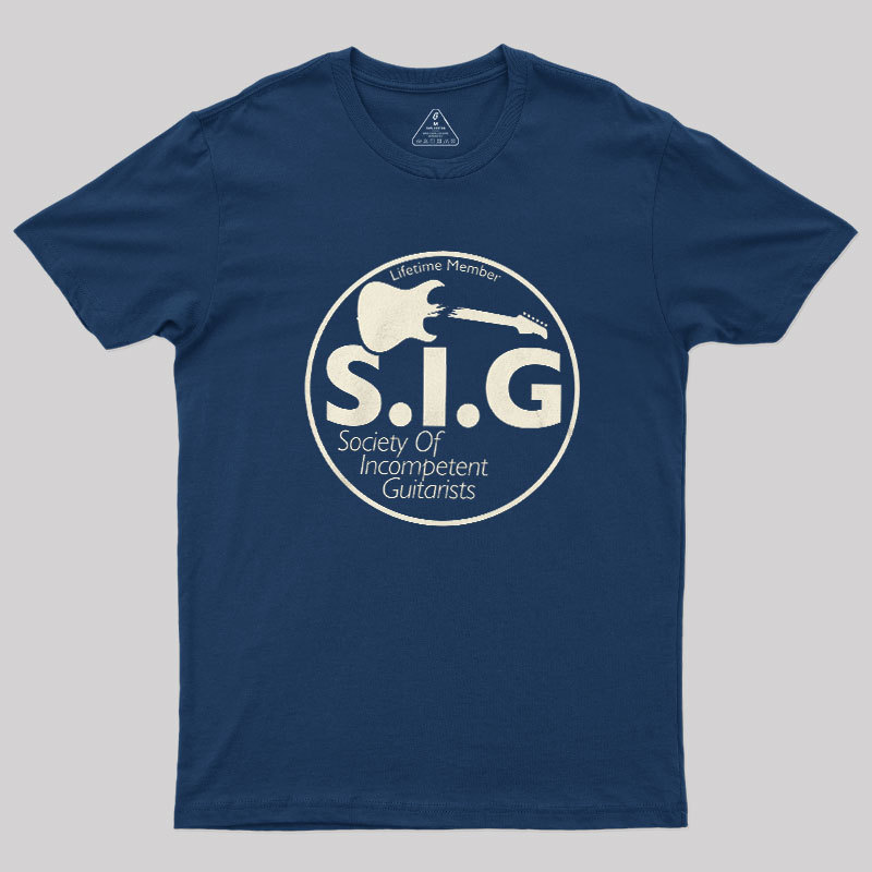 Society Of Incompetent Guitarists Geek T-Shirt
