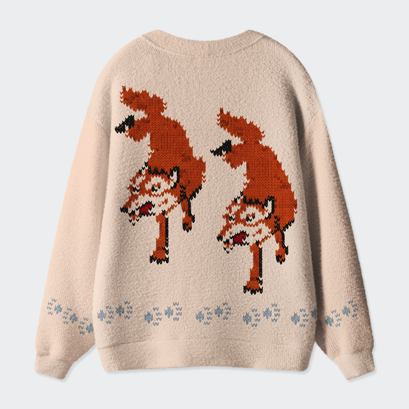 Geeksoutfit Fox Cardigan (Space Rescue Mission) Geek Cardigan