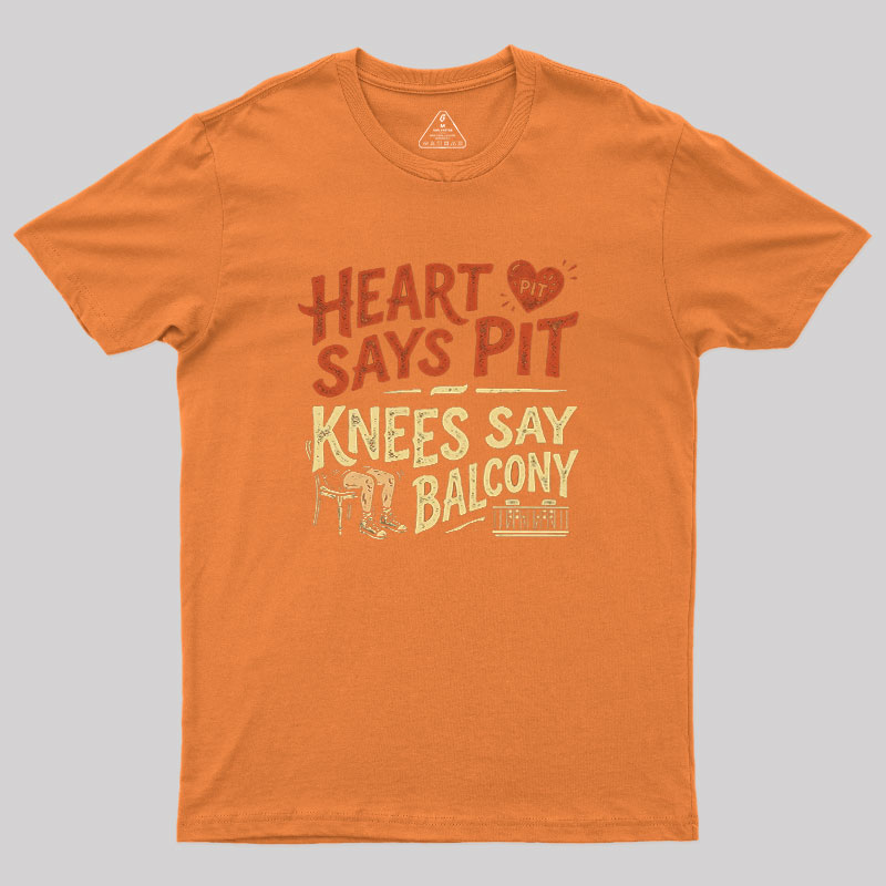 Heart Says Pit Geek T-Shirt