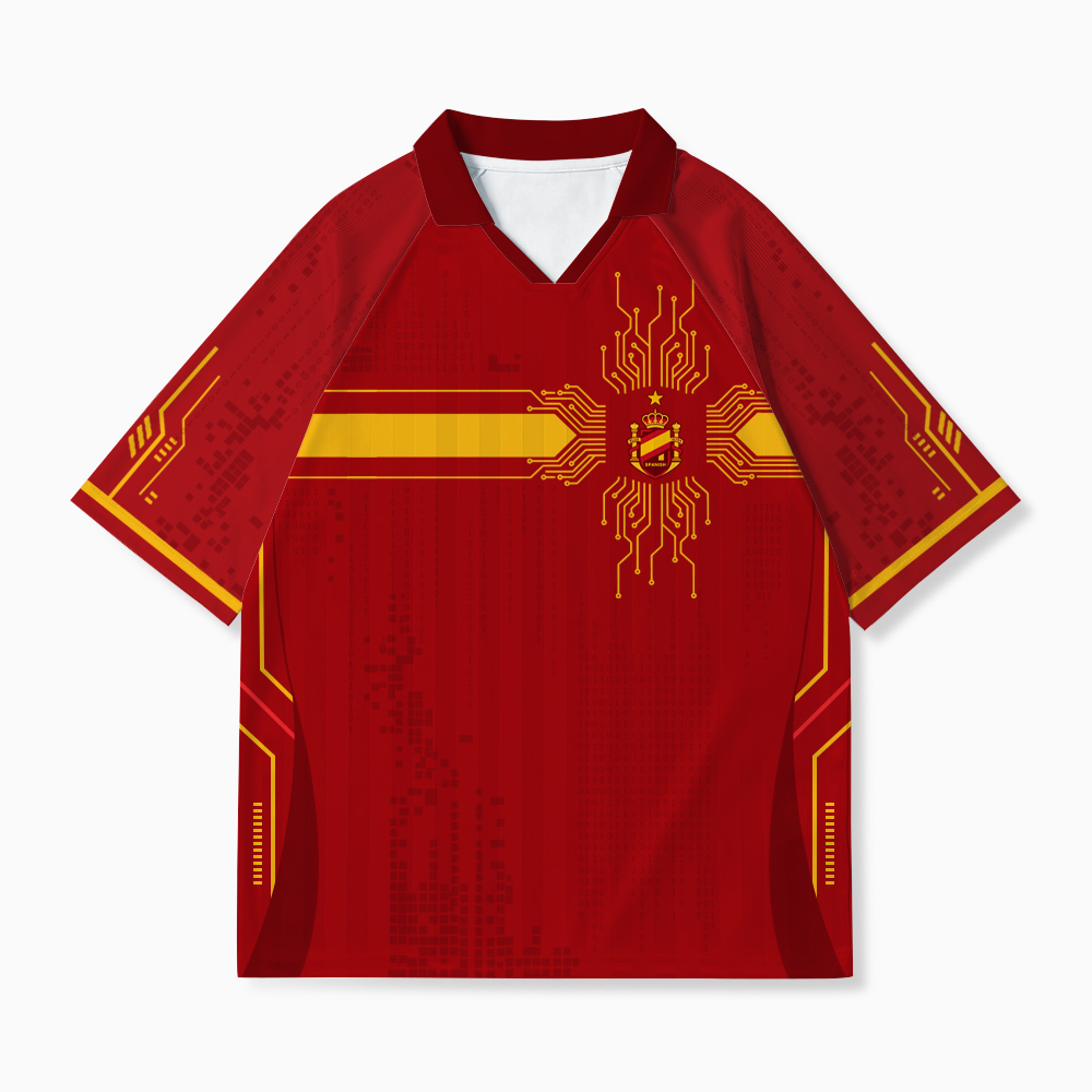 La Furia Digital Geek Football Jersey
