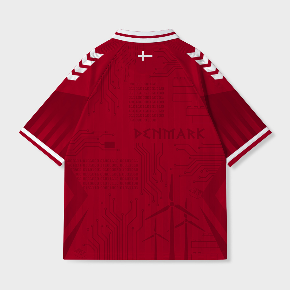 Digital Cross Geek Football Jersey