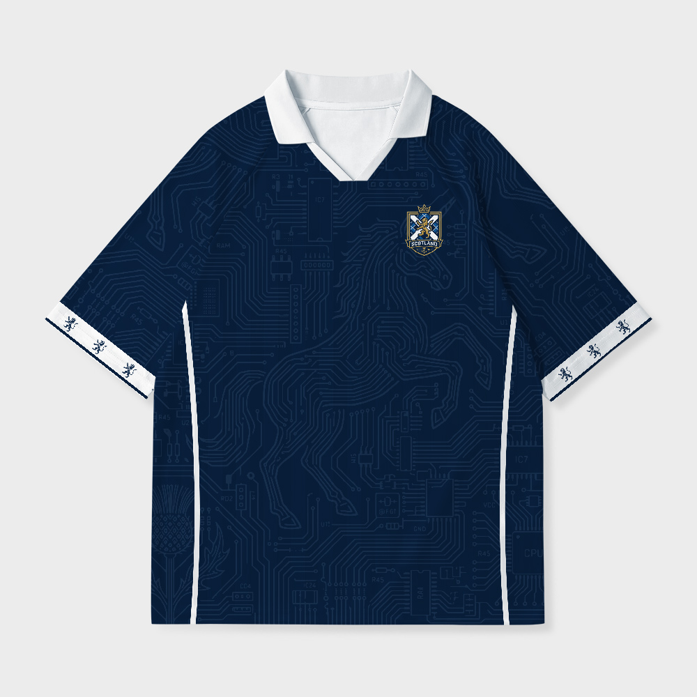 Highland Unicorn Geek Football Jersey