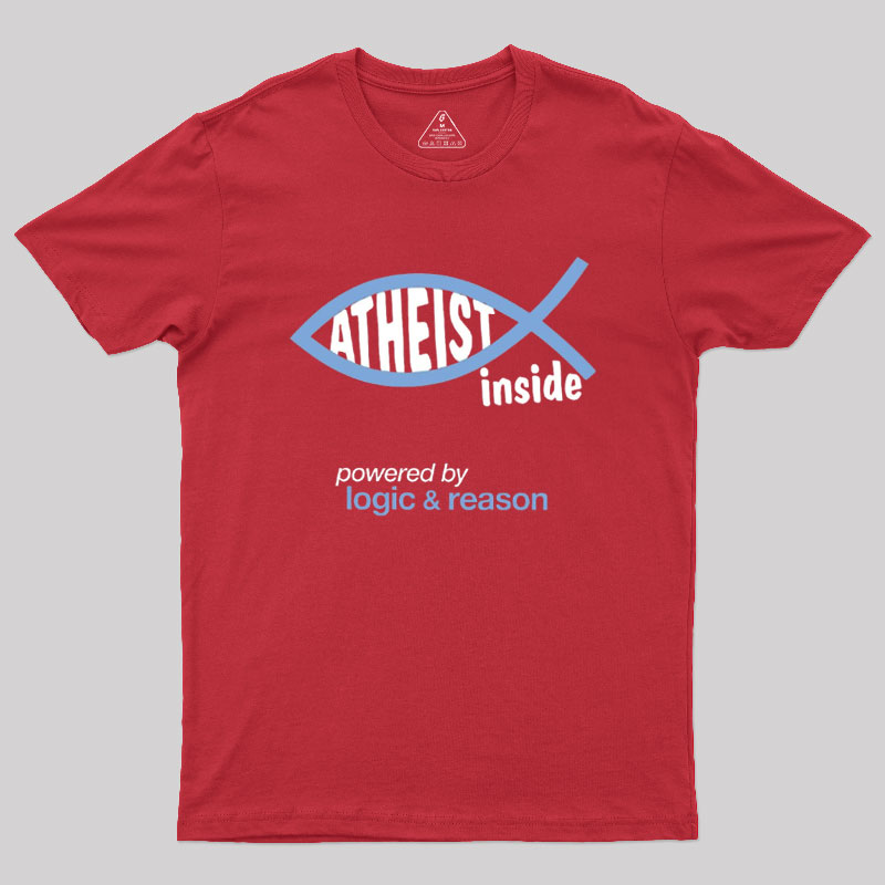 Atheist Inside Geek T-Shirt