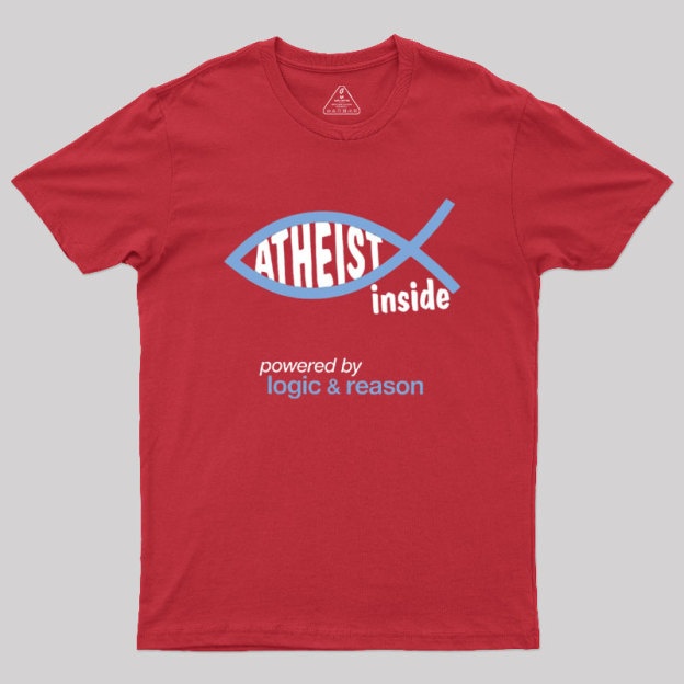 Atheist Inside Geek T-Shirt