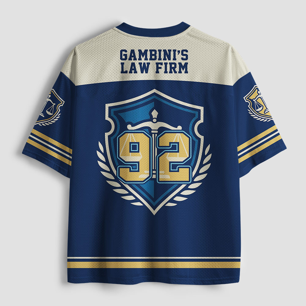 Gambini's Law Firm Geek Mesh Jersey