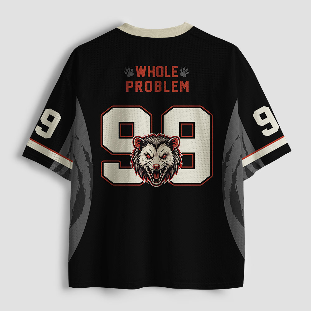 Be The Whole Problem Geek Mesh Jersey