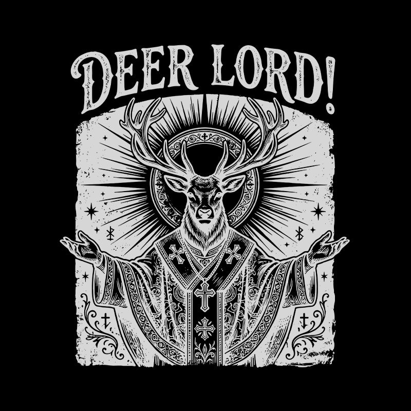 Deer Lord Geek T-Shirt