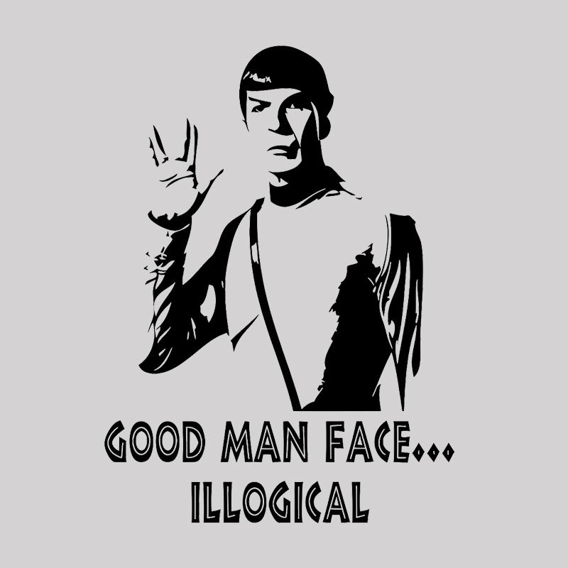 Good Man Face... Illogical Geek T-Shirt