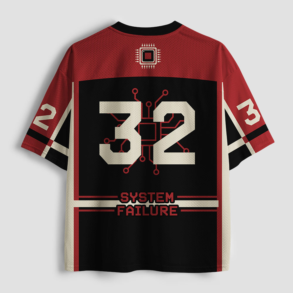 Humanity Not Found Geek Mesh Jersey