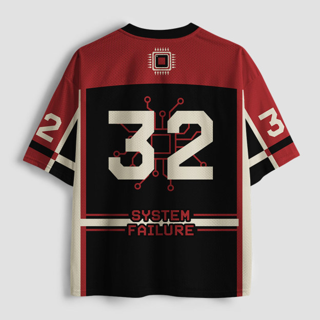 Humanity Not Found Geek Mesh Jersey