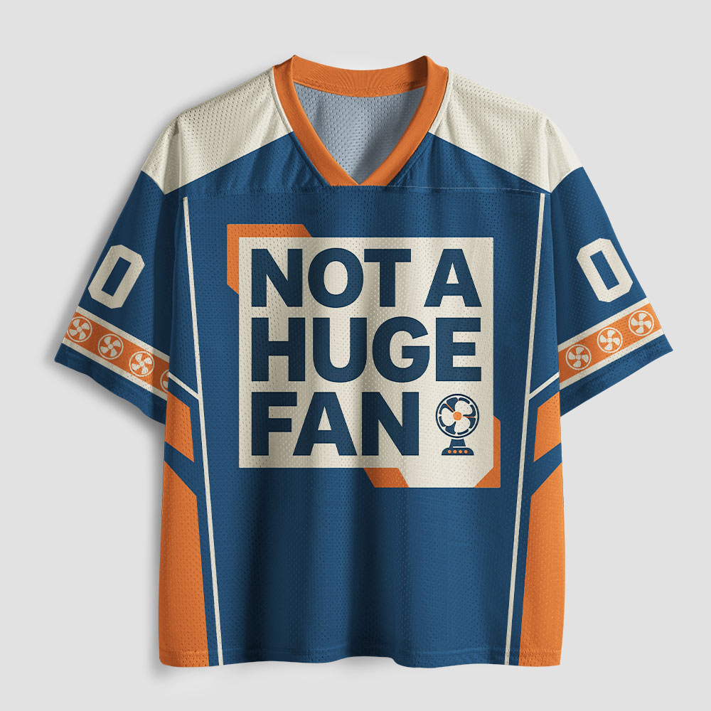 Not Huge Fan Geek Mesh Jersey