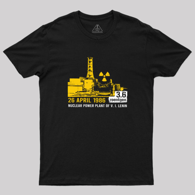 Chernobyl 3.6 Roentgen Geek T-Shirt