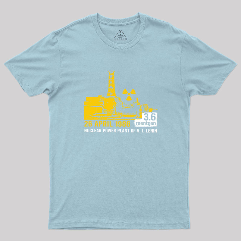 Chernobyl 3.6 Roentgen Geek T-Shirt