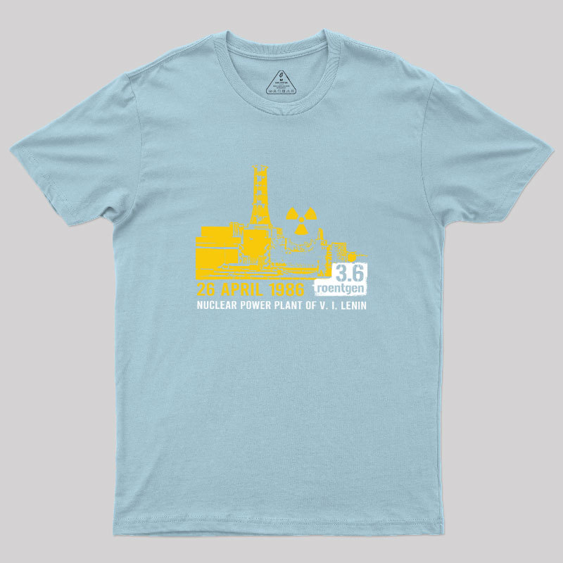 Chernobyl 3.6 Roentgen Geek T-Shirt