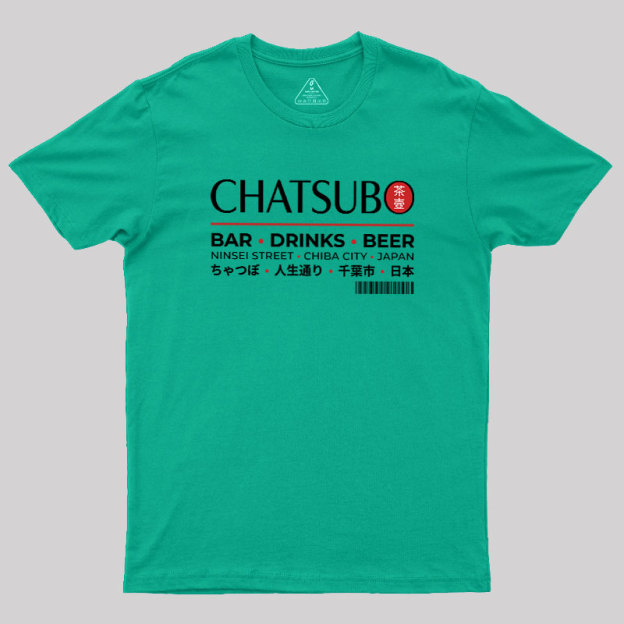 The Chatsubo Bar Geek T-Shirt