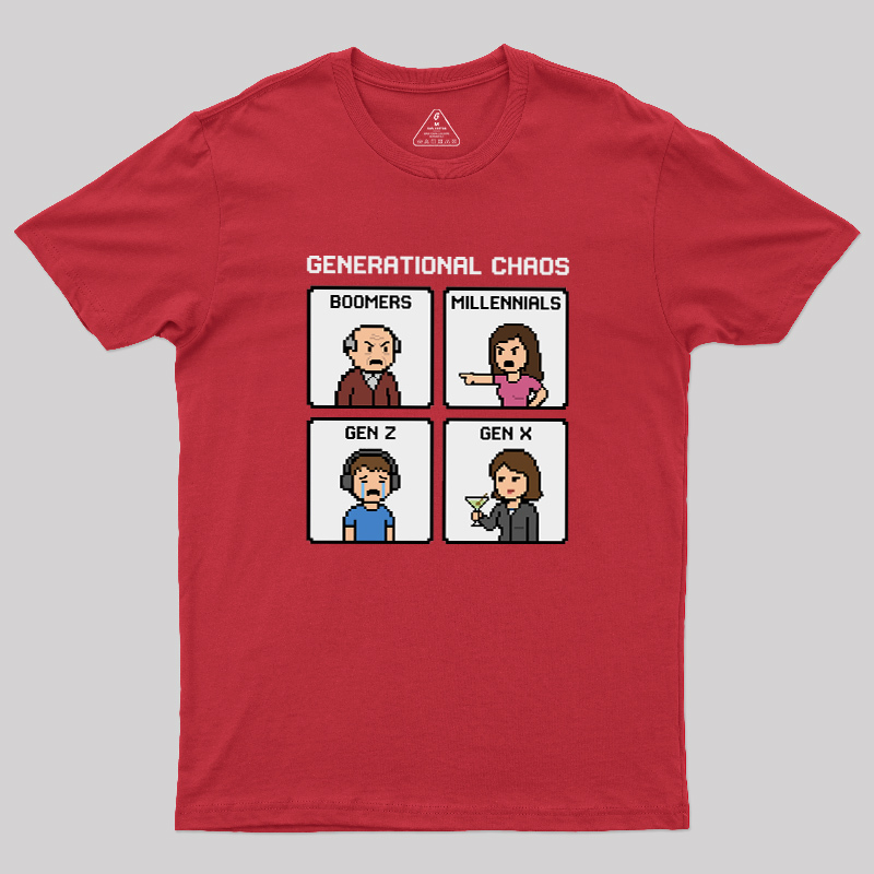 Generational Chaos Geek T-Shirt