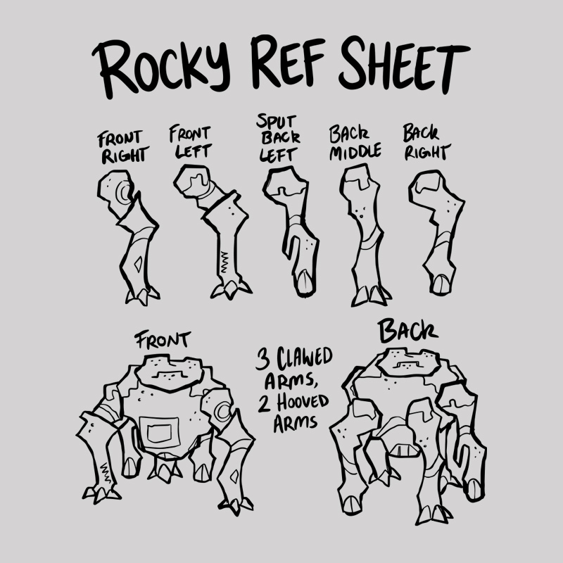 Rocky Ref Sheet Geek T-Shirt