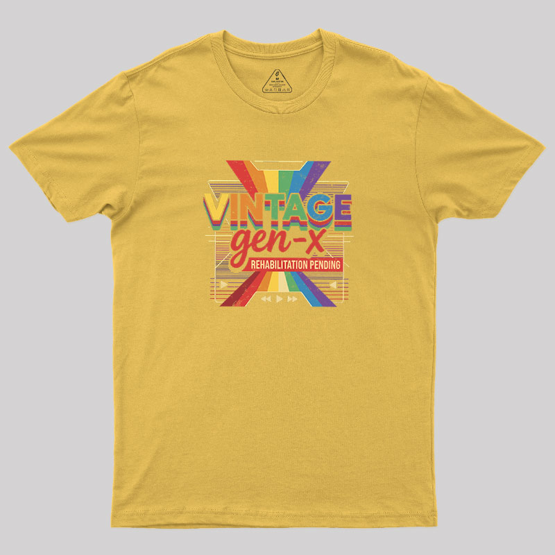 Vintage Gen-X Geek T-Shirt