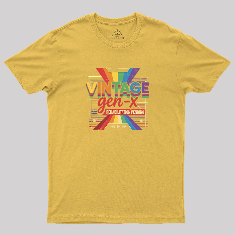 Vintage Gen-X Geek T-Shirt