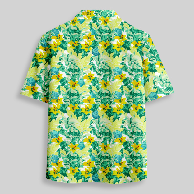 Tropical Quest Button Up Pocket Shirt