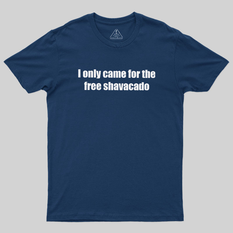 Free Shavacado Geek T-Shirt
