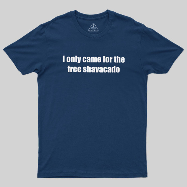 Free Shavacado Geek T-Shirt