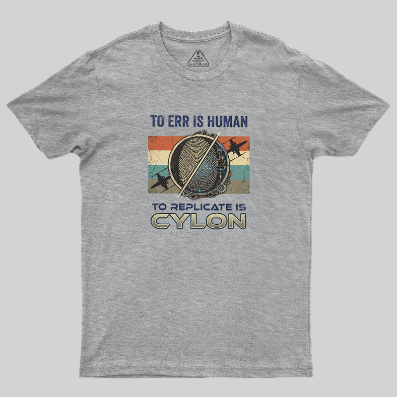 Human VS Cylon Geek T-Shirt