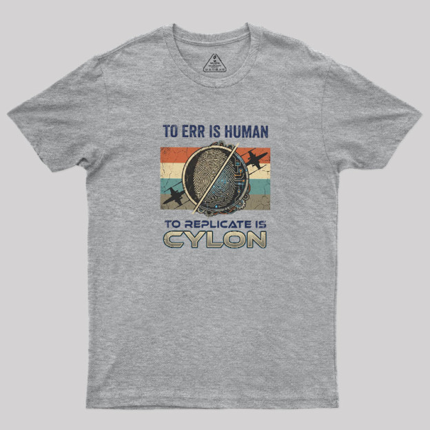 Human VS Cylon Geek T-Shirt