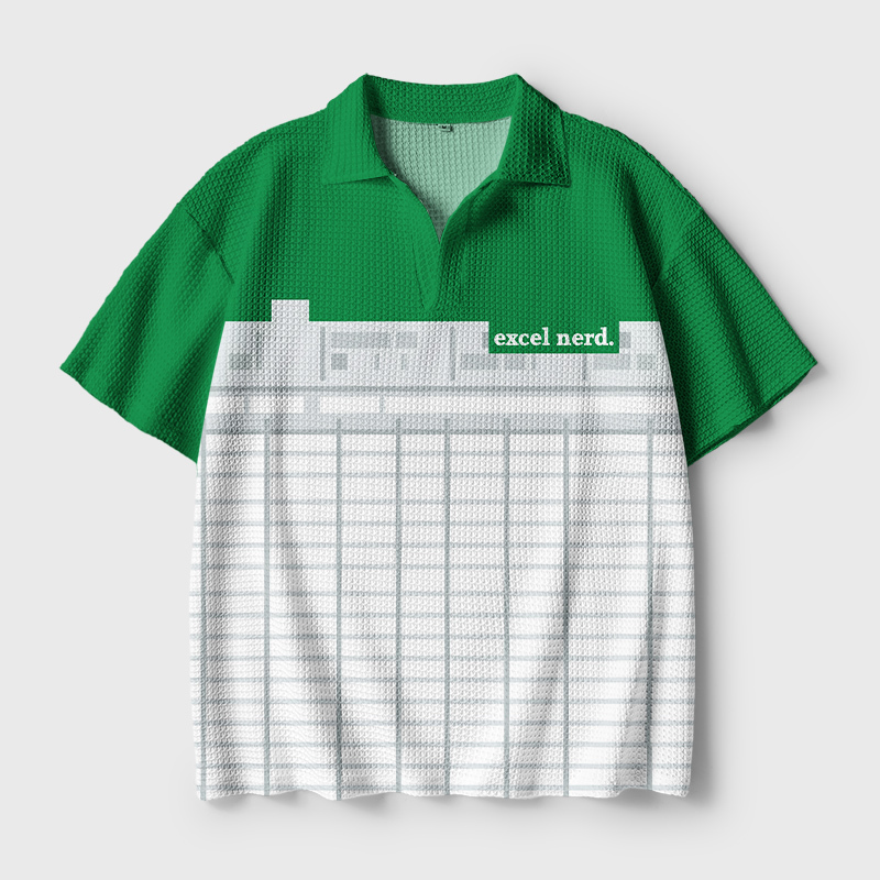 Geeksoutfit Geek Crochet Polo Shirt for Sale