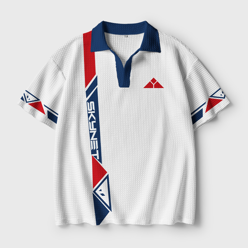 Skynet Geek Crochet Polo Shirt