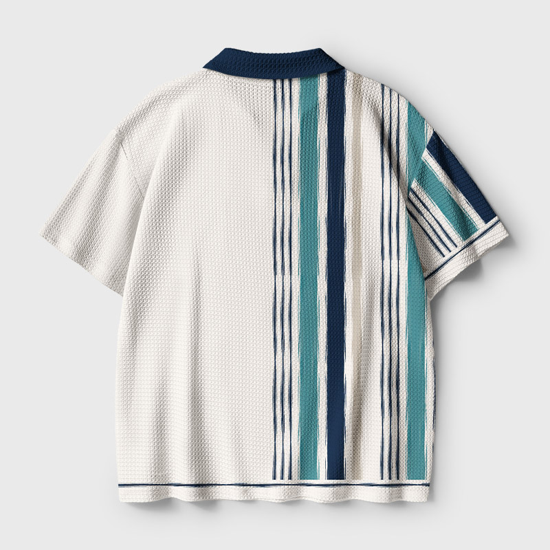 Chernobyl 1986 Retro Geek Crochet Polo Shirt