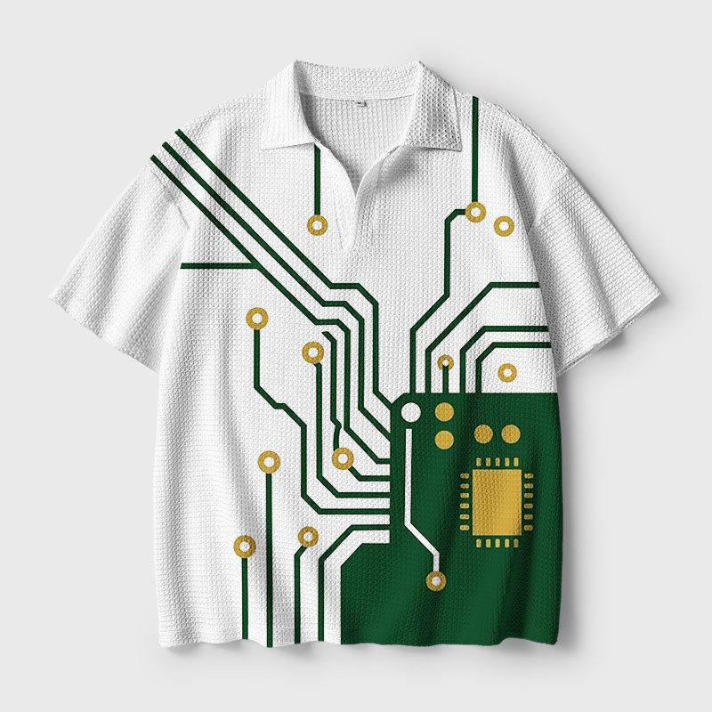 Geeksoutfit Geek Crochet Polo Shirt for Sale