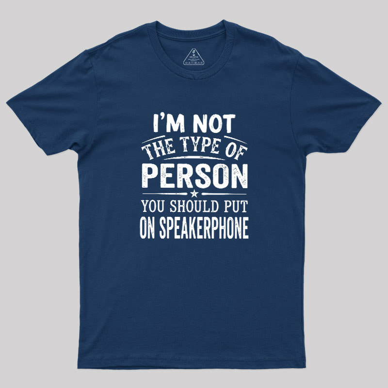 Off Speaker Geek T-Shirt