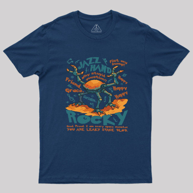 Rocky Jazz Hand Geek T-Shirt
