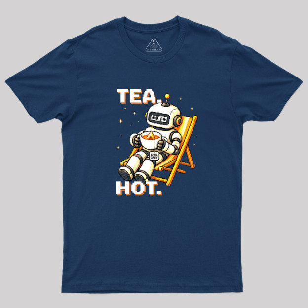 Space Tea Time Geek T-Shirt